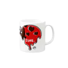 Ladybugcolorのビターチョコテントウ マグカップの取っ手の右面