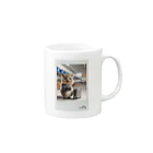 旅するクアッカワラビーの旅するクアッカワラビー Mug :right side of the handle