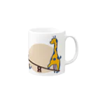 sb&colorのシーソー Mug :right side of the handle