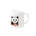 futaba shop（フタバショップ）のボクパンダ「ゆっくり休んでね」 Mug :right side of the handle