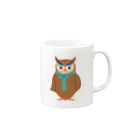 うぶさん家のフクロウ教師 Mug :right side of the handle