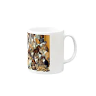 sgmujoの猫の大群 Mug :right side of the handle