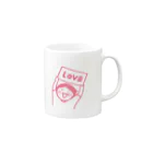 kokkonのLOVE Mug :right side of the handle