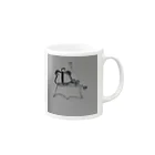 動物 グッズショップ❗のハムスターの可愛いグッズ Mug :right side of the handle