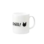 きゃらめる屋のpotchiii logo Mug :right side of the handle