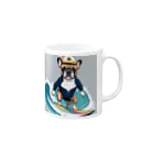 kyoko_designroomのかっこいい犬2 Mug :right side of the handle