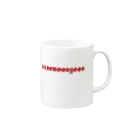 死死死=Dead By DeaDeadのAKKEMOODYGOD (Name Logo) Mug :right side of the handle