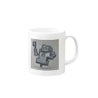 t_08のロボット Mug :right side of the handle