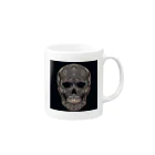 wワンダーワールドwのSKULL035 Mug :right side of the handle