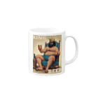 JaJaJackのキング・オヤズィー Mug :right side of the handle