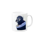 DOG is GOD の眺めるRUN Mug :right side of the handle