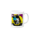 モスチルのcamelface Mug :right side of the handle