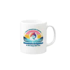 H.webPのAmaxsa天草の海-Dolphins Mug :right side of the handle