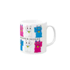 NANAKO DECORATIONのまねきねこズ Mug :right side of the handle