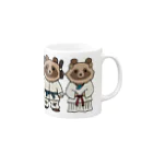 tanuki_msの古墳時代タヌキ Mug :right side of the handle