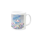 あやこ熊猫/ぱんだVTuberの梅雨のグッズ Mug :right side of the handle