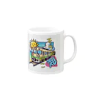 Enishi Create Shopのおもいたったら！ Mug :right side of the handle