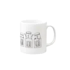 ILLUST&DESIGN JOYのPISTON BOY 1／JOY Mug :right side of the handle