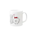 ILLUST&DESIGN JOYのBOLT & NUT 1／JOY Mug :right side of the handle