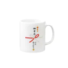 11UCOの御中元グッズ ありがとう Mug :right side of the handle