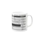 slime-shopのWindowsショートカットキーマグカップ Mug :right side of the handle