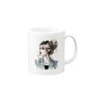 美フォワードのElegant Surprise Mug Mug :right side of the handle