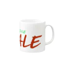 はりもと豆助のsale Mug :right side of the handle