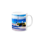 shop-bj-basketの≪バスケファン必見≫聖地グラフィックTシャツ Mug :right side of the handle