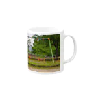 morinoyouseiの公園のブランコ Mug :right side of the handle