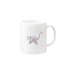 uniyaのにゃると Mug :right side of the handle