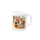 ののちゃんの猫ちゃん Mug :right side of the handle