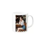 人工美術館の彼女と2 Mug :right side of the handle