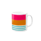 Ruesiii Fika(ﾙｰｼｰ ﾌｨｰｶ）のブレックファースト・グラス Mug :right side of the handle