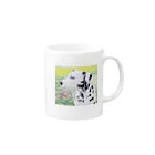 SKY_YUKI_RINのダルメシアングッズ１ Mug :right side of the handle