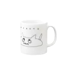 ゆる杉商店のゆるねこ Mug :right side of the handle