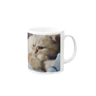 noixのひだまりの猫 Mug :right side of the handle