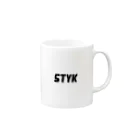 STYKのtrack1 Mug :right side of the handle