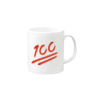 kimchinの100点 Mug :right side of the handle