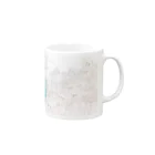 超水道のマグカップ・ジュッシュウネンパンチ Mug :right side of the handle