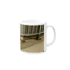 aquariumageのもう疲れたニャ Mug :right side of the handle