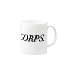 LANDiNG  CORPS.のLANDiNG  CORPS. ロゴシリーズ マグカップの取っ手の右面