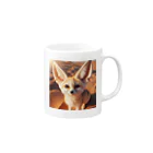 NANAponのキツネ Mug :right side of the handle