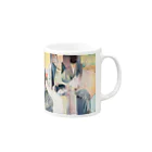 chiaki satoの男女 Mug :right side of the handle