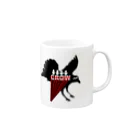 地方創聖ジャスティオージの秘密結社ＣＲＯＷ(クロウ)生活雑貨 Mug :right side of the handle