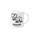 uchukunのウチュウクンGAME Mug :right side of the handle