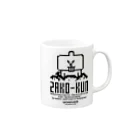 uchukunの8bitザコクン Mug :right side of the handle