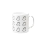 ねぎまの百面相うさじゃない Mug :right side of the handle