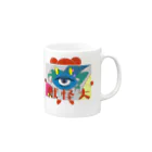 TULPAの大怪獣 Mug :right side of the handle