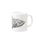 TenderHeadのシーラカンス Mug :right side of the handle