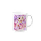 Mihoret  modeのmihoret  mode  紫式部 Mug :right side of the handle